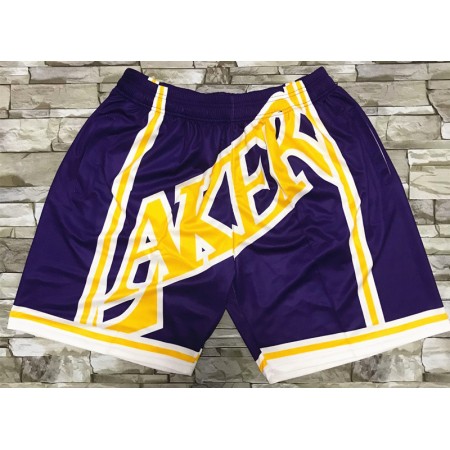 Los Angeles Lakers Herren Tasche Kurze Hose M001 Swingman